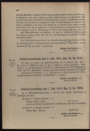 Verordnungsblatt für die Kaiserlich-Königliche Landwehr 19140711 Seite: 6