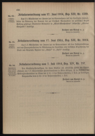 Verordnungsblatt für die Kaiserlich-Königliche Landwehr 19140711 Seite: 8