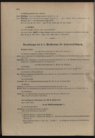 Verordnungsblatt für die Kaiserlich-Königliche Landwehr 19140725 Seite: 2