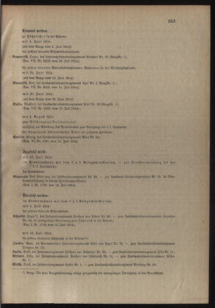 Verordnungsblatt für die Kaiserlich-Königliche Landwehr 19140725 Seite: 3