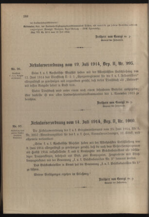 Verordnungsblatt für die Kaiserlich-Königliche Landwehr 19140725 Seite: 6