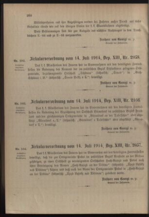 Verordnungsblatt für die Kaiserlich-Königliche Landwehr 19140725 Seite: 8