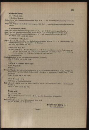 Verordnungsblatt für die Kaiserlich-Königliche Landwehr 19140727 Seite: 3