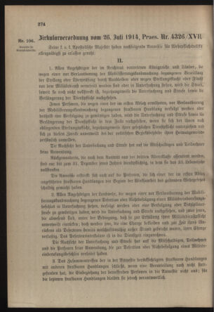 Verordnungsblatt für die Kaiserlich-Königliche Landwehr 19140727 Seite: 4