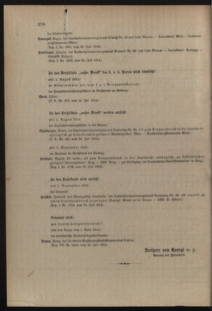 Verordnungsblatt für die Kaiserlich-Königliche Landwehr 19140729 Seite: 2