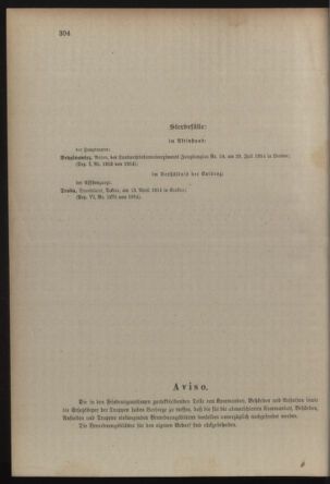 Verordnungsblatt für die Kaiserlich-Königliche Landwehr 19140805 Seite: 8