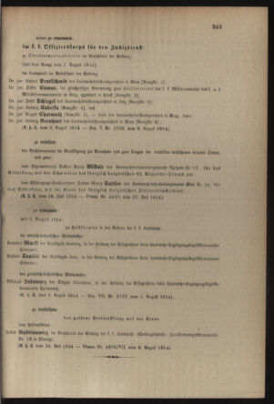 Verordnungsblatt für die Kaiserlich-Königliche Landwehr 19140812 Seite: 3