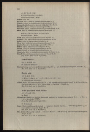 Verordnungsblatt für die Kaiserlich-Königliche Landwehr 19140819 Seite: 4