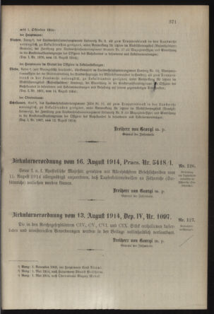 Verordnungsblatt für die Kaiserlich-Königliche Landwehr 19140819 Seite: 7