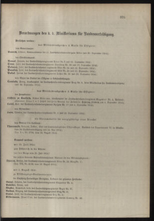 Verordnungsblatt für die Kaiserlich-Königliche Landwehr 19140822 Seite: 3