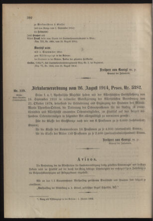 Verordnungsblatt für die Kaiserlich-Königliche Landwehr 19140829 Seite: 4