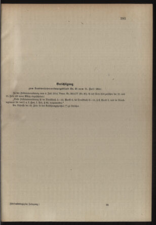 Verordnungsblatt für die Kaiserlich-Königliche Landwehr 19140829 Seite: 5