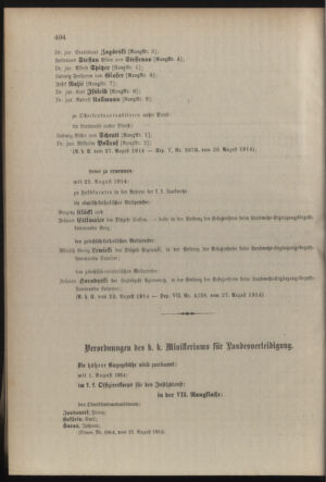 Verordnungsblatt für die Kaiserlich-Königliche Landwehr 19140901 Seite: 10