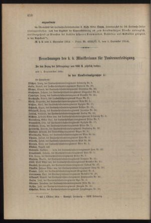 Verordnungsblatt für die Kaiserlich-Königliche Landwehr 19140905 Seite: 2