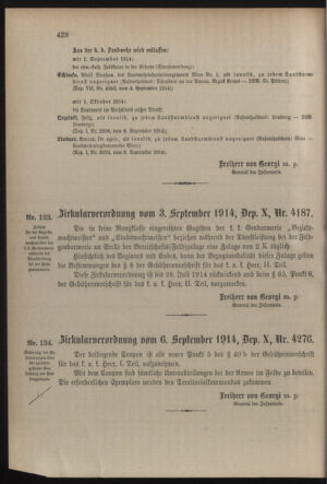 Verordnungsblatt für die Kaiserlich-Königliche Landwehr 19140912 Seite: 10