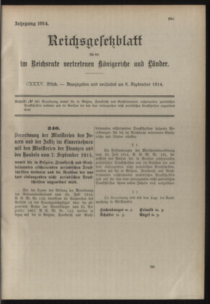 Verordnungsblatt für die Kaiserlich-Königliche Landwehr 19140926 Seite: 15