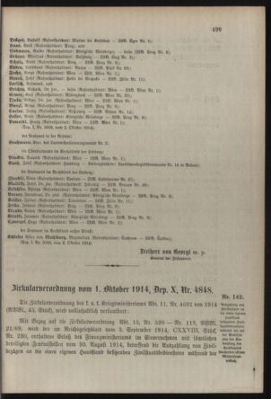 Verordnungsblatt für die Kaiserlich-Königliche Landwehr 19141007 Seite: 11