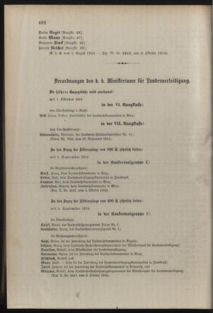 Verordnungsblatt für die Kaiserlich-Königliche Landwehr 19141007 Seite: 4