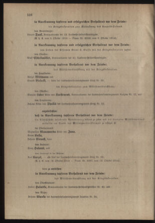 Verordnungsblatt für die Kaiserlich-Königliche Landwehr 19141015 Seite: 8