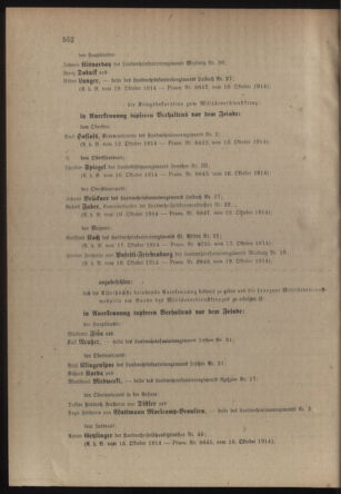 Verordnungsblatt für die Kaiserlich-Königliche Landwehr 19141021 Seite: 4