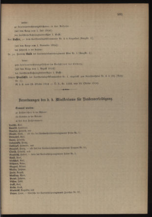 Verordnungsblatt für die Kaiserlich-Königliche Landwehr 19141031 Seite: 3