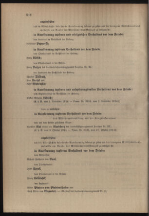 Verordnungsblatt für die Kaiserlich-Königliche Landwehr 19141104 Seite: 6