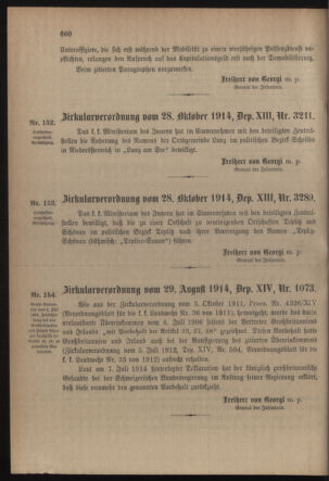 Verordnungsblatt für die Kaiserlich-Königliche Landwehr 19141107 Seite: 14