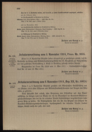 Verordnungsblatt für die Kaiserlich-Königliche Landwehr 19141114 Seite: 14