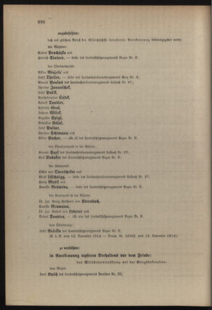 Verordnungsblatt für die Kaiserlich-Königliche Landwehr 19141118 Seite: 4