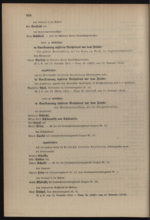 Verordnungsblatt für die Kaiserlich-Königliche Landwehr 19141118 Seite: 6