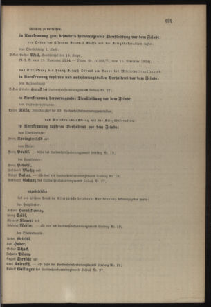 Verordnungsblatt für die Kaiserlich-Königliche Landwehr 19141118 Seite: 7