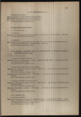 Verordnungsblatt für die Kaiserlich-Königliche Landwehr 19141121 Seite: 29