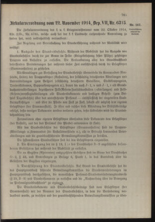 Verordnungsblatt für die Kaiserlich-Königliche Landwehr 19141128 Seite: 13