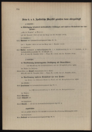 Verordnungsblatt für die Kaiserlich-Königliche Landwehr 19141202 Seite: 2