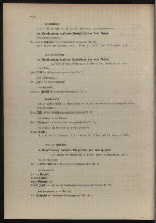 Verordnungsblatt für die Kaiserlich-Königliche Landwehr 19141202 Seite: 6