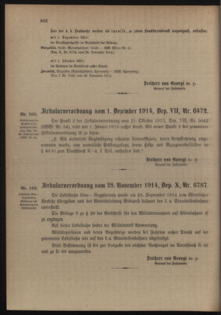 Verordnungsblatt für die Kaiserlich-Königliche Landwehr 19141205 Seite: 16