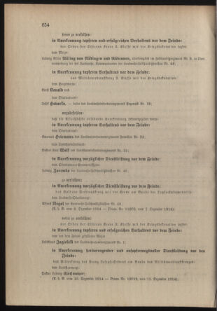 Verordnungsblatt für die Kaiserlich-Königliche Landwehr 19141216 Seite: 8