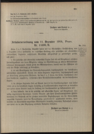 Verordnungsblatt für die Kaiserlich-Königliche Landwehr 19141219 Seite: 33