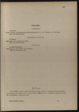 Verordnungsblatt für die Kaiserlich-Königliche Landwehr 19141219 Seite: 35