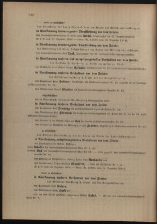 Verordnungsblatt für die Kaiserlich-Königliche Landwehr 19141224 Seite: 14