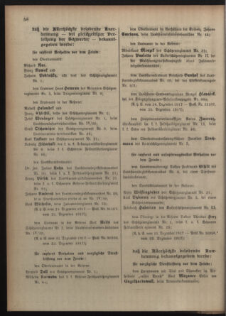 Verordnungsblatt für die Kaiserlich-Königliche Landwehr 19180109 Seite: 4