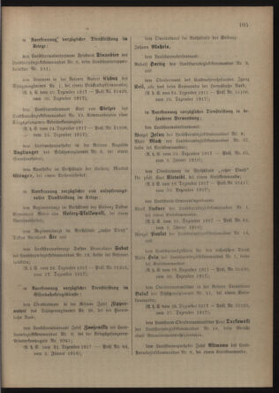 Verordnungsblatt für die Kaiserlich-Königliche Landwehr 19180112 Seite: 13