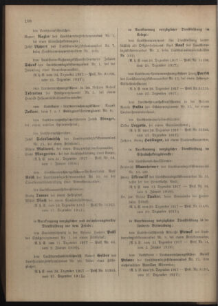 Verordnungsblatt für die Kaiserlich-Königliche Landwehr 19180112 Seite: 16