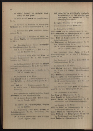 Verordnungsblatt für die Kaiserlich-Königliche Landwehr 19180112 Seite: 4