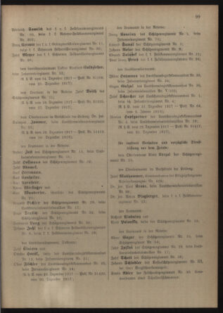 Verordnungsblatt für die Kaiserlich-Königliche Landwehr 19180112 Seite: 7