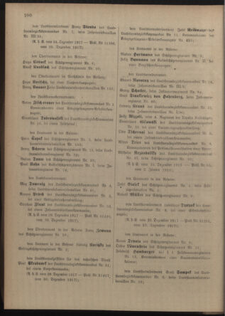 Verordnungsblatt für die Kaiserlich-Königliche Landwehr 19180112 Seite: 8