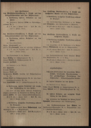 Verordnungsblatt für die Kaiserlich-Königliche Landwehr 19180116 Seite: 3