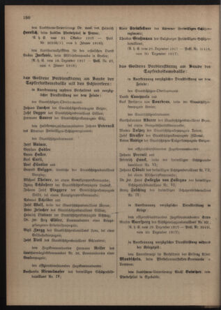 Verordnungsblatt für die Kaiserlich-Königliche Landwehr 19180116 Seite: 8