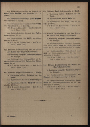 Verordnungsblatt für die Kaiserlich-Königliche Landwehr 19180116 Seite: 9