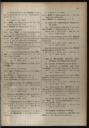 Verordnungsblatt für die Kaiserlich-Königliche Landwehr 19180126 Seite: 11